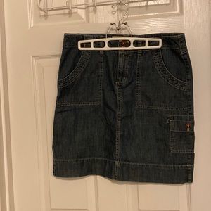 GH Bass jean skirt with pockets